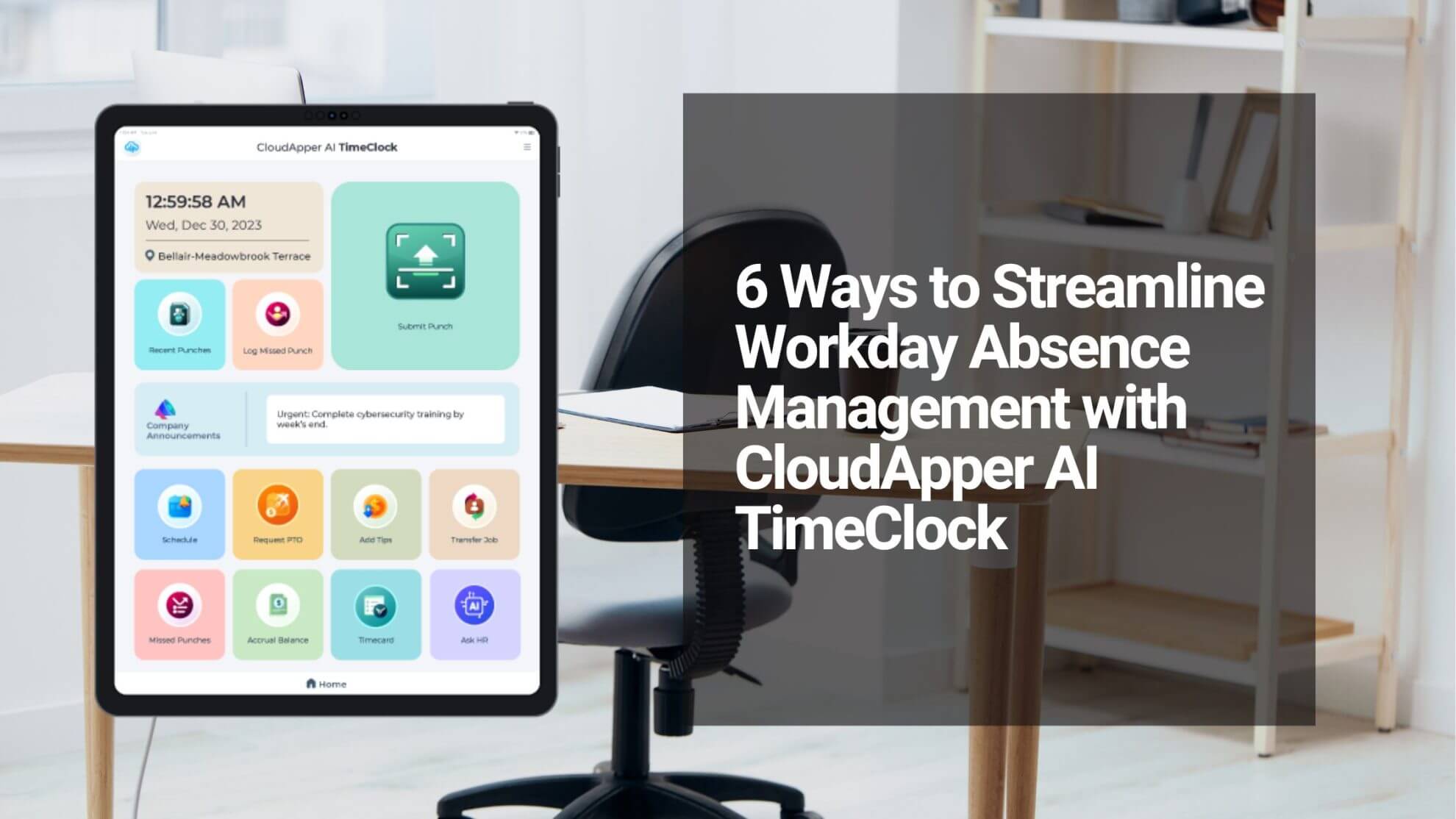 6 Ways to Streamline Workday Absence Management with CloudApper AI ...