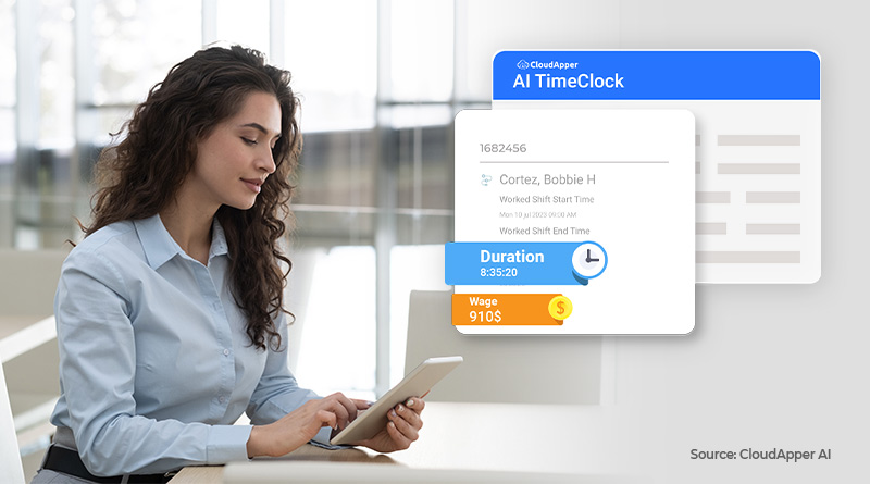 Credit Union Tracking & Payroll Processing With CloudApper AI TimeClock