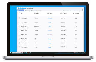 CloudApper-ai-timeclock-desktop-app-device