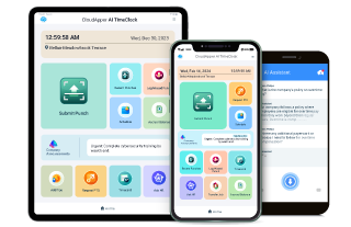 CloudApper-ai-timeclock-mobile-app-devices