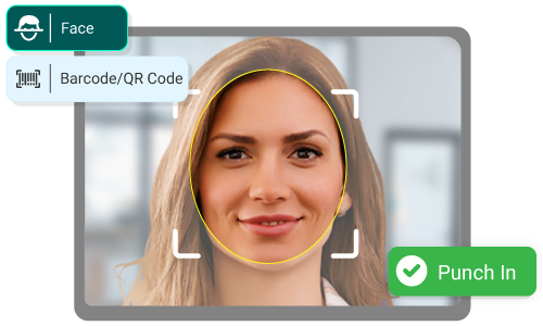 CloudApper-Time-Clock-Touchless-Face-ID-Check-in
