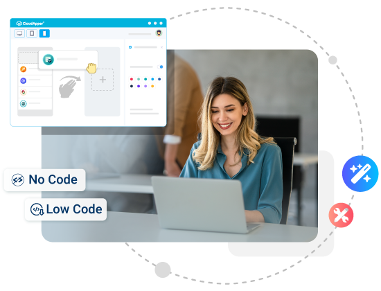 CloudApper-No-code-low-code-Header-Image