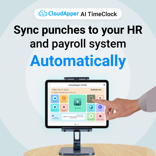 Sync-punches-to-your-hr-and-payroll-system-automatically-with-cloudapper-ai-timeclock